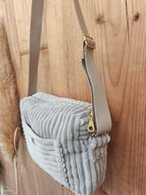 Sac Teddy - sac bandoulière velours