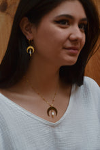 Collier Sélène - acier inoxydable doré