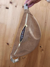 Sac banane velours Eddy personnalisable - Bouclerie OR