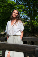 Blouse blanche bohème Alizée