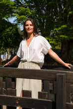 Blouse blanche bohème Alizée