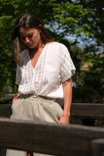 Blouse blanche bohème Alizée