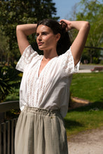 Blouse blanche bohème Alizée