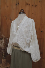 Blouse bohème Anna - broderie anglaise