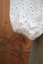 Blouse bohème Anna - broderie anglaise