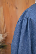 Blouse Loïs - denim bleu