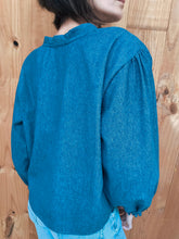 Blouse Loïs - denim bleu