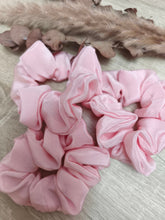 Chouchou 100% soie Rose poudrée