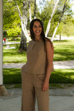 Top Lina 100% lin - couleur Mocha