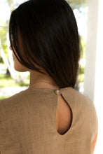 Top Lina 100% lin - couleur Mocha