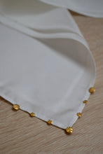 Foulard en Soie blanche Nora