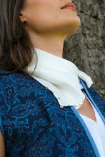 Foulard en Soie blanche Nora