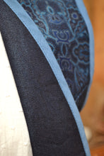 Gilet jean réversible Nora - motif cachemire