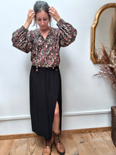 Blouse Fauve Terracotta — Blouse femme en coton imprimé indien