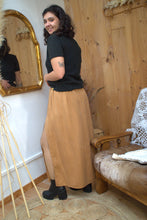 Jupe longue Eva - Tencel camel