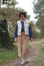 Jupe longue Elie - jupe portefeuille velours