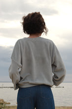 Sweat Sacha - velours Lagon