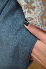 Pantalon Lola - jean ample bleu foncé fabriqué en France