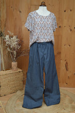 Pantalon Lola - jean ample bleu foncé fabriqué en France