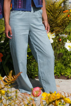 Pantalon Lina 100% lin -Bleu Clair