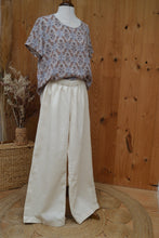 Pantalon ample lin Léonie - fabriqué en France