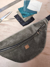 Sac banane Eclat - velours pailleté