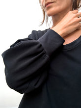 Sweat femme Onyx - coton biologique noir