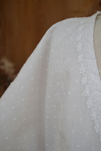 Blouse bohème Inès - Plumetis & dentelle