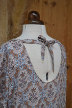 T-shirt Mila motif cachemire - fabriqué en France