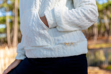 Sweat maille torsade écru - EMILIO