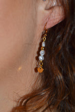 Boucles d'oreilles Océanides  - Perles d'eau douce & Acier inoxydable