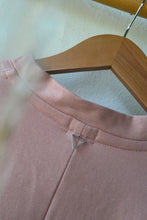 Sweat bohème coton bio - sweatshirt EMMA vieux rose