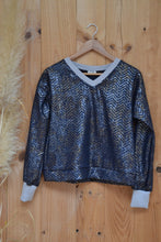 Sweat ASTREA - Sweat brillant or et argent