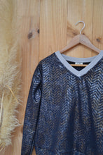 Sweat ASTREA - Sweat brillant or et argent