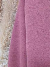 Sweat HALIADES - Sweat molleton pailleté terracotta rose