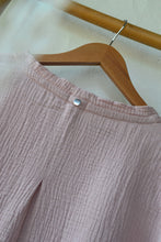 Tee-shirt bohème EMEE - gaze de coton rose